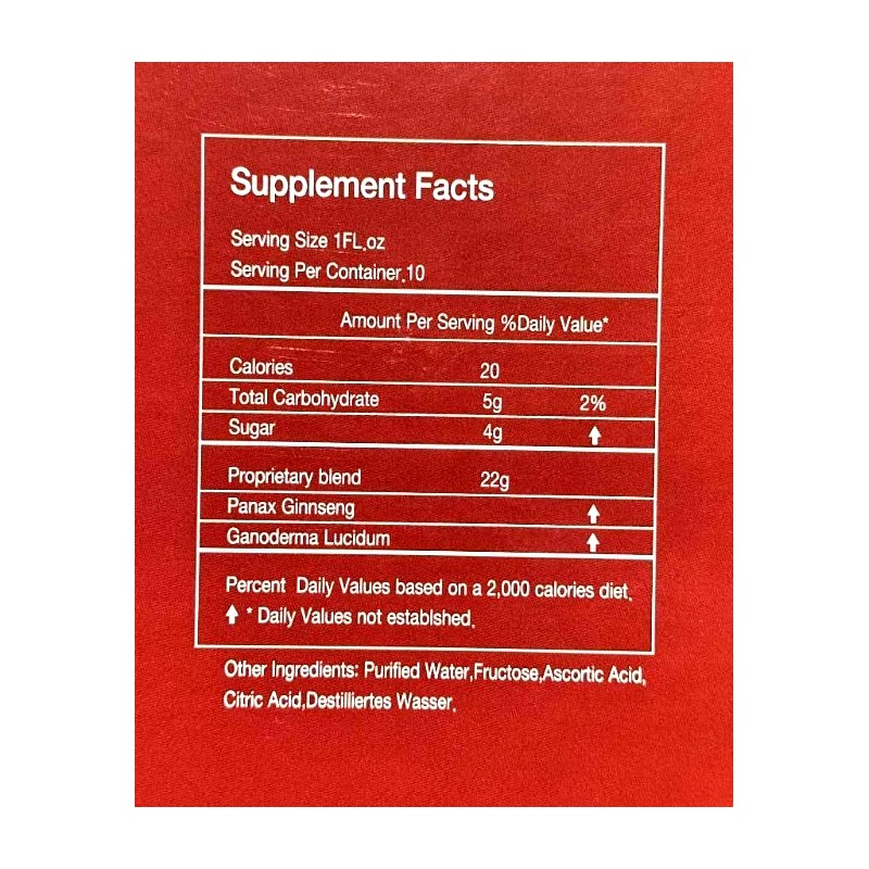 Samjin America SAMURAI PLUS Botanical Blend Liquid Supplement 1FL oz