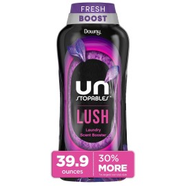 Downy Unstopables In-Wash Laundry Scent Booster Beads, Lush, 39.9 oz