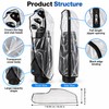 Waterproof Golf Bag Rain Cover for Club Protection – Zippered