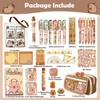 DHUENIOPE Capybara Gifts with Capybara Themed Tote Bag and Stationery