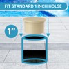 30 Pcs Trdzi Pool Cover for Fence Hole Deck Patio