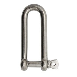 Extreme Max 3006.8204 BoatTector Stainless Steel Long D Shackle - 5/16"