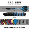 Lavishio 12 Pack Steel Tip Darts, Professional 23 g Metal