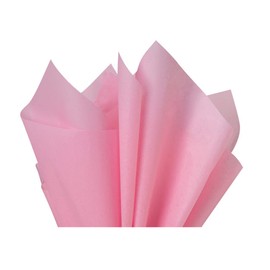 Tissue Paper Squares, Bulk 24 Sheets, Premium Gift Wrap and Art Supplies for Birthdays, Holidays, or Presents by A1BakerySupplies, Small 20 Inch x 30 Inch (Pink)