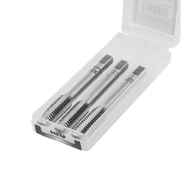 RICHMANN Tap Set M6 x 1.0 / HSS-G (TOP), Si-Cr, 3-Piece - Taper Tap, Middle Tap, Finishing Tap - Hand Tap Set - DIN 352, Tap / Fine Thread / Finishing Tap