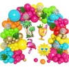 Tropical Balloons Arch Garland Kit, Luau Flamingo Summer Beach Party