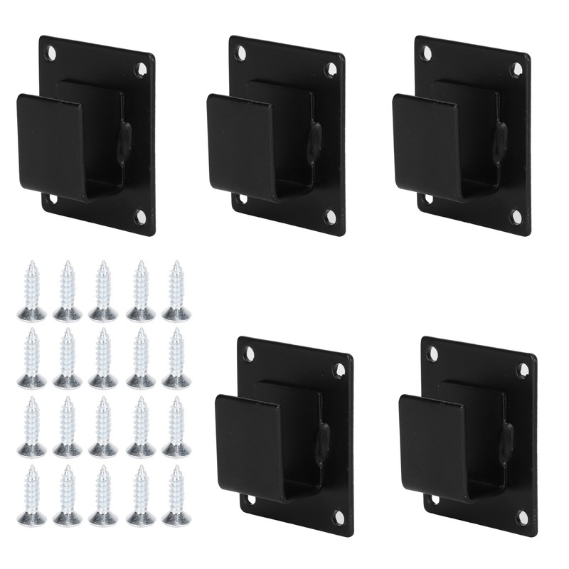 5pcs Wall Shelf Mount Bracket Display Shelf Hook Hanger Rack