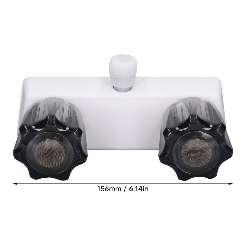 RV Shower Faucet Valve Diverter Shower Mixing Valve Control with