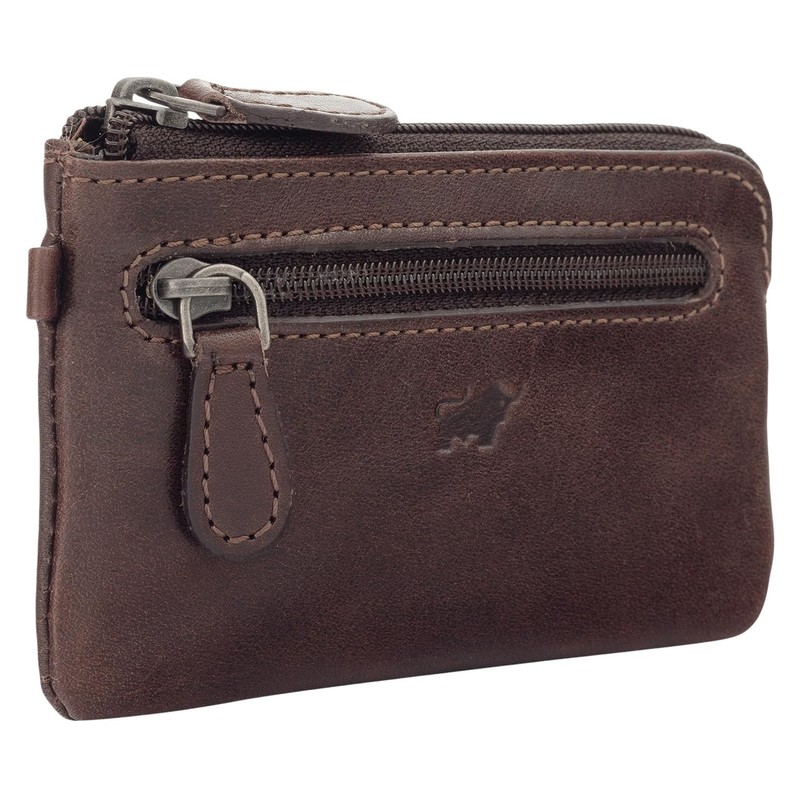 Braun Büffel Arezzo Key Case Brown