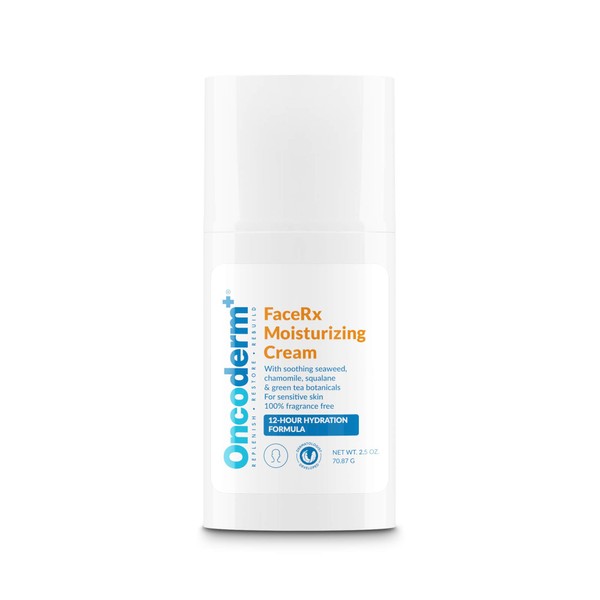 Chemotherapy Cream - FaceRx Moisturizing Chemo Cream. Skin Care for People Living with Cancer. Lotion for Cancer Patients. Designed by Oncologists and Dermatologists (2.5 Ounce)