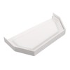KONTONTY Gutter Parts Accessories Gutter End Caps Downspout End Cover