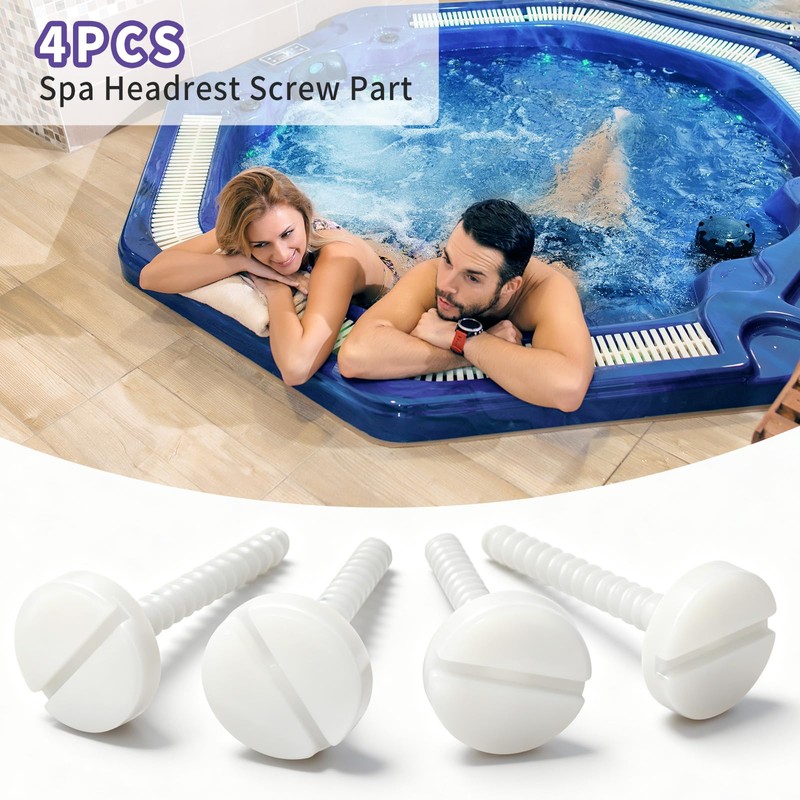 6570-231 Hot Tub Pillow Attachment Screw for Jacuzzi Spas 2002+