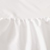 Highams King Size Fitted Sheets White Luxury Plain Dyed Deep