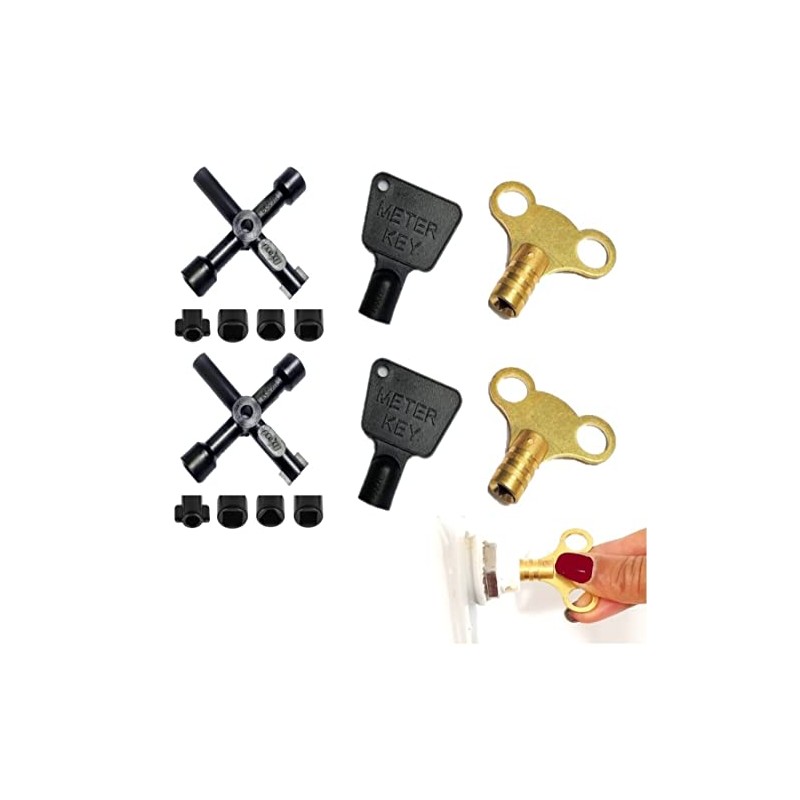 2 Sets of Radiator, Meter Box and 4 Way Utility