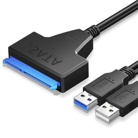 Sarini Sata To USB3.0 Adapter Computer Cables Connectors 2.5/3.5inch Universal Hard Drive Adapter Cable