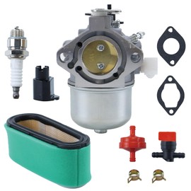 Autoparts 699831 Carburetor with Air Filter Kit Replacement for Briggs Stratton 283702 283707 284702 284707 284777 286702 286707 289702 289707 28D702 28D707 28M706 Lawn Tractor Mower Engines