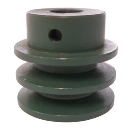 Sumitetsu Works V Pulley, 0.1 x A0.1 x 0.6 in (2.5 x 2 x 16 mm) (Key: 5)