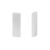 KGM End Pieces for Skirting Board Modern Light Grey –