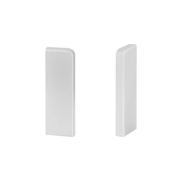 KGM End Pieces for Skirting Board Modern Light Grey –