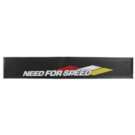 Aramox Calcomanía para Parabrisas, PVC Reflectante Universal, 130x21cm, con Raspador, Pegatina Decorativa para Coche