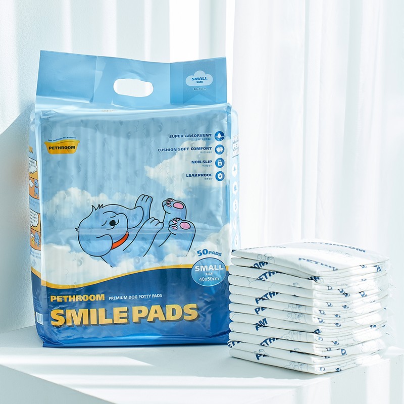 PETHROOM [Pesroom] Smile Pad Dog Training Pads High Absorbency (Small