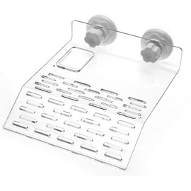 Acrylic Turtle Basking Platform - Reptile Habitat, Durable Floating Turtle Dock for Aquariums and Terrariums, Climbing shelf Floating Decor with Sucker Cap (Large)