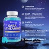 Sugar-Free L-Theanine Gummies, L Theanine Supplement with GABA, 5-HTP, Ashwagandha,