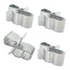 DaNaRaa 20mm Stainless Steel Sunrunner Cable Clips Trailer Frame Wire