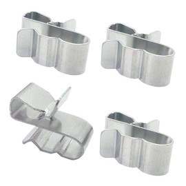 DaNaRaa 20mm Stainless Steel Sunrunner Cable Clips Trailer Frame Wire Clips (50 Pieces)