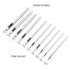 10Pcs 0.5-5mm Hollow Hole Puncher DIY Leather Punch Craft Tool