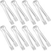 Clear Buffet Plastic Tong,Mini Plastic Buffet Serving Tong,Buffet Serving Tong