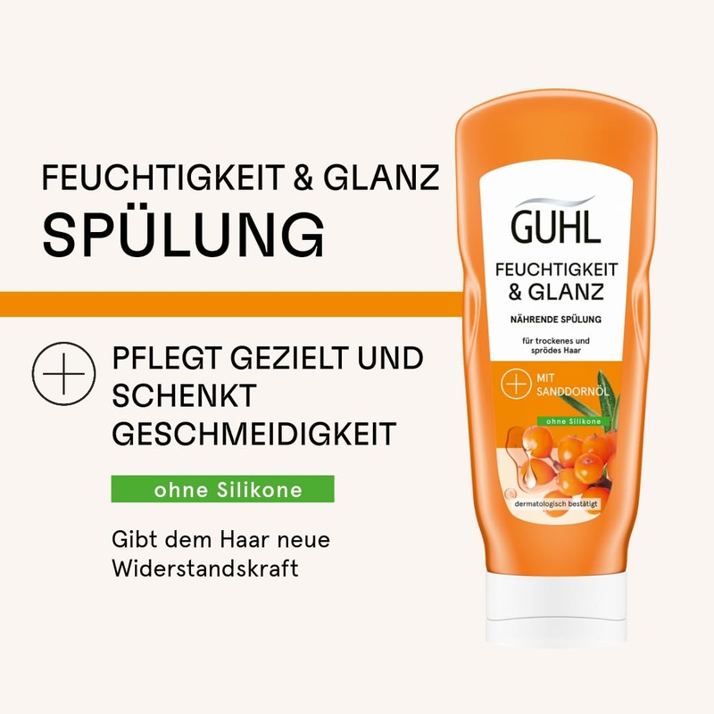 Guhl Moisturising Conditioner – Volume: 200 ml – Hair Type: