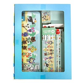 Mitsubishi Pencil Atsume Animal Crossing BT450DMS2 Stationery Set, Back to School, New Entrance
