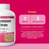 Natural Factors - Magnesium Citrate, Supports Muscle & Heart Function,