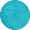 Genuine Leather Turntable Platter Mat - Turquoise