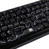 YMDK PCB Electronic Vision Theme 135 Keys PBT+PC Keycaps Side-lit