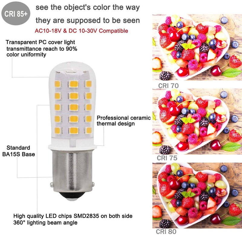 1156 1141 1003 7506 BA15S Landscape RV Camper LED Bulbs