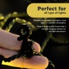 ANGIX 25 x S Shaped Gutter Hooks, Weatherproof & Reusable