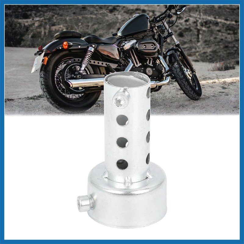 A ABSOPRO 45mm Universal Motorbike Exhaust Muffler Insert Baffle Can