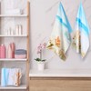 Tegeme 4 Pcs Beach Kitchen Dish Towels Coastal Hand Towels