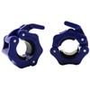 Tioamy Barbell Clamps Dumbbell Spinlock Collars Clips for Standard Weight