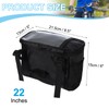 PATIKIL Bike Handlebar Bag, Bike Frame Bag Waterproof Bike Basket