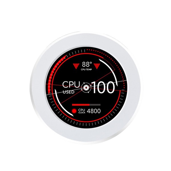 2.1" AIO Display Screen Upgrade Kit LCD Screen CPU Temp