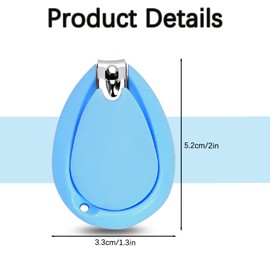 Baby Nail Clippers, Baby Nail Clipper Safety Nail Cutter Mini Nail Trimmer Baby Nail File, Toddler Nail Clipper Child Nail Clippers for Newborns Toddlers