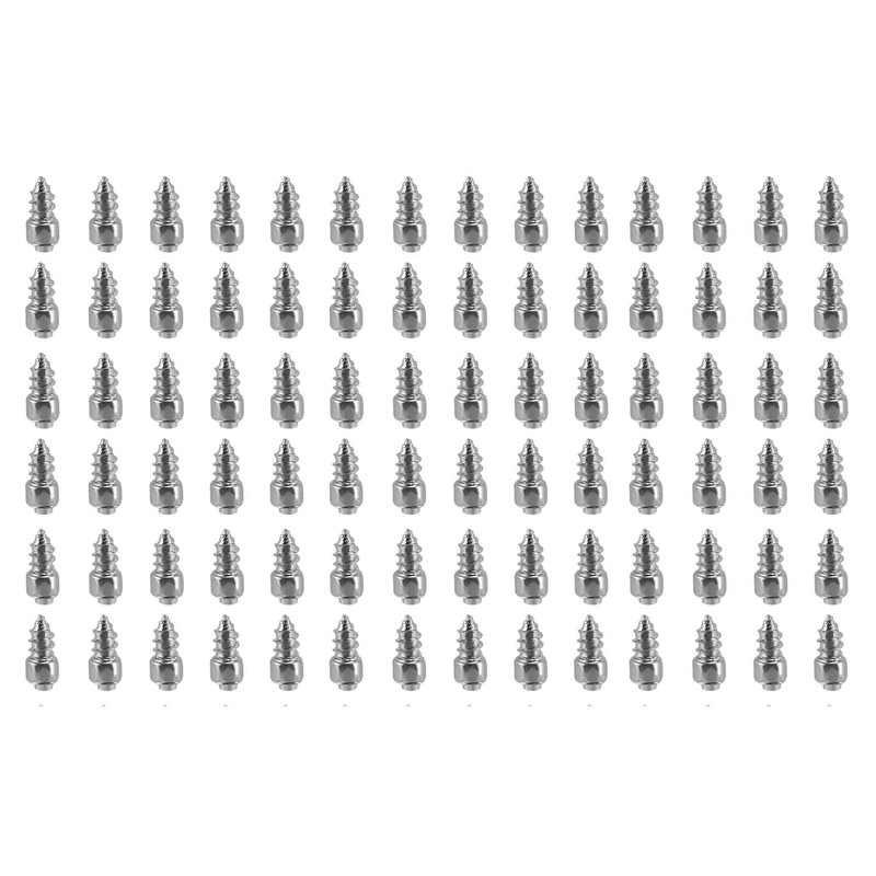 Lyaciomn 9 mm Tire Studs Snow Spikes Anti-Slip Anti-Ice for