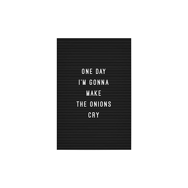 artboxONE Poster 30 x 20 cm Typography Letterboard Onions Picture