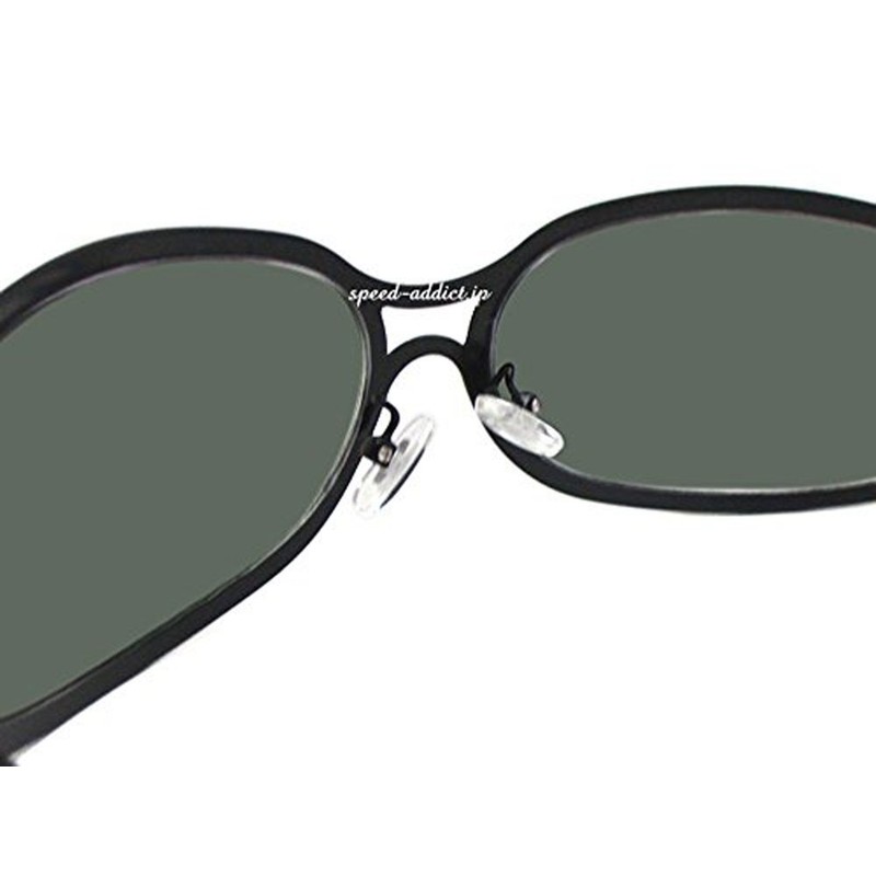 [DESIGN YEWEAR] METAL OVAL SUNGLASS (Metal Oval Sunglasses), Matte Black