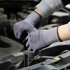 LOCCEF Work Gloves, Micro Foam Nitrile Coated, 12 Pairs, Seamless