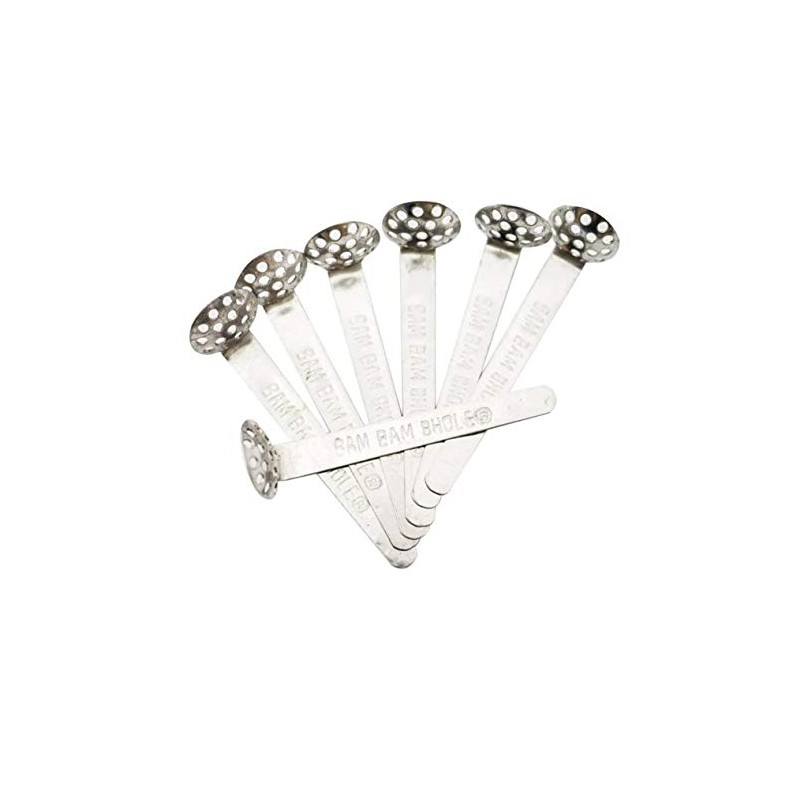 10mm Spoon Pipe Screens Gauze Conical Steel Pipe Bowl Metal