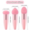 3Pcs Makeup Sponge Facial Foundation Sponge Professional Makeup Blending Sponge
